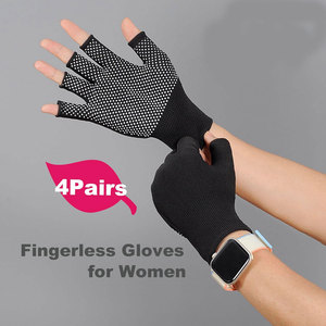 Gants de sport sans doigts FLASH GEAR unisexes, doux, respirants, pour entraînement, yoga, fitness, musculation, remise en forme, cyclisme, en cuir - Product Image 2