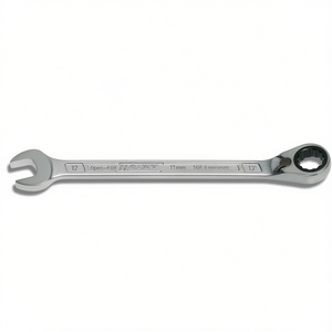 HAZET Reversible 606 <b>Open</b>-<b>End</b> Ratchet Wrench 11mm Key Width 168.6mm Length 13 Ring <b>End</b> Shop Tool - Product Image 3
