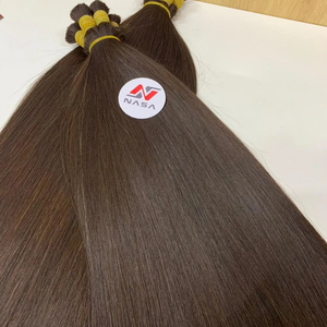 ผมต่อผมเรมี่100% บริสุทธิ์ผมตรง - Product Image 1