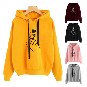 Women Saleh Enterprises Fleece Hoodie Autumn/Winter Embroidered Lined Warm Oversized Soft Plush Casual Pullover/<b>Zipper</b> - Product Image 1
