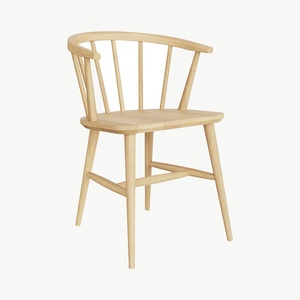 Couleur personnalisée de haute qualité Chaise de salle à manger moderne en bois massif Home Hotel Luxury pour l'école Vente en gros - Product Image 4