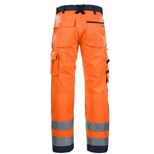 High Quality Safety Workwear Reflective <b>Tapes</b> Polyester Cotton Outdoor Pants High Visibility Multi Pockets Workwear Men Trouser - Product Image 5