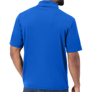 เสื้อเชิ้ตผู้ชายแขนสั้นผ้าโพลีเอสเตอร์คอตตอนปักลายเนื้อผ้าถักทอระบายอากาศสำหรับฤดูร้อนขายส่ง - Product Image 3