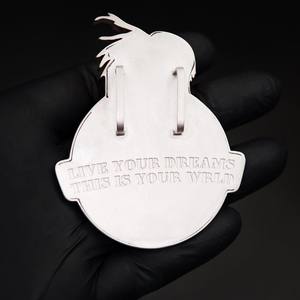 Custom Design 3D Baguette 925 Sterling Silver Iced <b>VVS</b> Moissanite <b>Diamond</b> Pendant with Hip Hop <b>Chains</b> Men's Jewelry Charms - Product Image 4