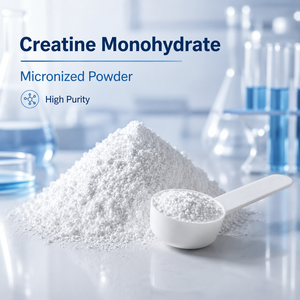Suplementos Nutricionales 6020-87-7 Creatina Monohidrato Pura al 99% Micronizada en Polvo de 200 Mallas, Bolsa de 25 KG, Certificación FCC/USP/<span class=keywords><strong>BP</strong></span>, a Granel - Product Image 1