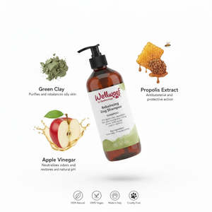 RedMoringa 200 mL Champú Reequilibrante para Perros, Champú Hidratante para Mascotas para el Cuidado y la Limpieza, Hecho en Italia OEM PL - Product Image 3