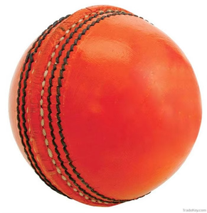 Balle dure de cricket en cuir rouge Meilleurs joueurs de cricket Choix d'une qualité de qualité/Personnaliser les couleurs et le logo - Product Image 1