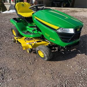 Achetez des tracteurs à gazon John Deeree X300, livraison rapide, qualité supérieure, choix fiable pour l'entretien des jardins et des pelouses, vente en gros disponible dès maintenant - Product Image 5