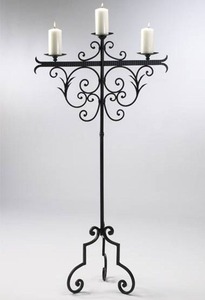 Candelabros de metal para Cena romántica, decoración del hogar, mesa de boda, centro de mesa, Diwali, portavelas de Navidad, soporte - Product Image 2