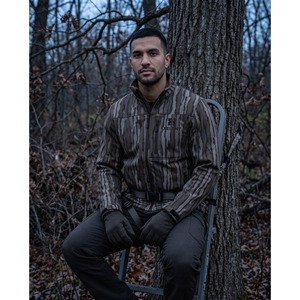 Veste Softshell de Chasse Respirante avec Poches Zippées en Polaire, Logo Personnalisé Brodé, Vente en Gros OEM - Product Image 5