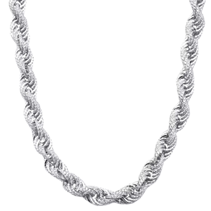 Chaîne cubaine de luxe Luxira Jewels en or 10k 14k plaqué rhodium, moissanite glacée, bijoux hip-hop, mode urbaine élégante pour hommes - Product Image 1