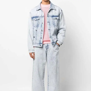 High Quality <b>Men's</b> Wholesale Custom Canvas Varsity <b>Jacket</b> <b>Summer</b> Washed Vintage 100% Cotton Hooded Wool Liner Ronpex - Product Image 2