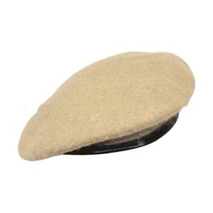 Pakistan Made Professional Factory Wholesale Hot Sale Men 100% Wool Comfortable Green <b>Beret</b> - Product Image 5