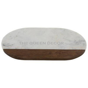 Planche à découper en bois de manguier sculptée à la main, design minimaliste moderne, vente en gros, pour la cuisine, planche à découper pour le fromage - Product Image 2