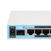 Routeur WiFi MikroTik hAP ac, RB962UiGS-5HacT2HnT, double bande, 5x RJ45 1000 Mb/s, 1x SFP, 1x PoE