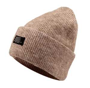 1pc casquette de sport en plein air, chapeau et écharpe costume une pièce, tissu imitation laine tissu chaleur et confort, adapté à l'extérieur - Product Image 1