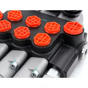 Vanne de commande pour engins de construction P40 G12 G38 3OT, vanne directionnelle hydraulique à 3 cosses, haute performance et stabilité - Product Image 1