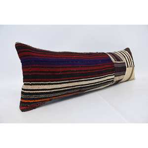พรมขนสัตว์หลากสี kilim 12X36นิ้วพร้อมหมอนถักลายวินเทจ - Product Image 3