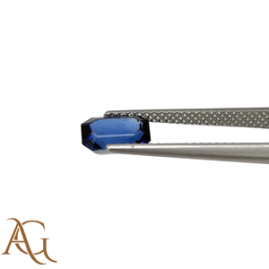 Natural <b>Blue</b> <b>Sapphire</b> Octagon Emerald Rectangle cut shape Faceted Loose Gemstone For Jewelry Precious Certified - Product Image 3