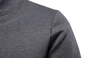 2024 nuevas sudaderas con capucha de cuello levantado para hombres de primavera y otoño, sudaderas con cremallera de manga completa para hombres, sudaderas con capucha fabulosas de Color informal para hombres - Product Image 4