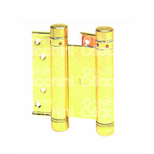 PAREJA BISAGRAS DE RESORTE TIPO BOMMER Art.109 Hierro Chapado en latón - Product Image 1