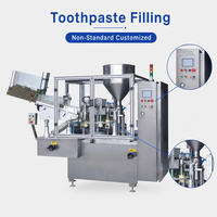 Machine de remplissage de tubes de pommades cosmétiques avec forme de scellage personnalisée et gaufrage de logo, usine OEM ODM