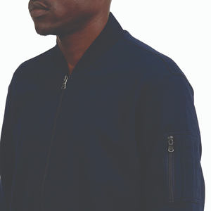 Nueva chaqueta de bombardero clásica de tela de alta calidad para hombre, logotipo personalizado, Color sólido, cremallera completa, chaquetas de invierno de estilo callejero para hombre - Product Image 5