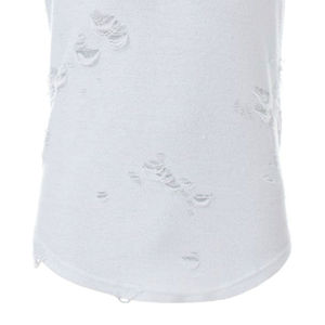 เสื้อยืดผู้ชายสไตล์ดิสเทรสคุณภาพสูง แขนสั้น ลำลอง ทรงโอเวอร์ไซส์ แฟชั่นใหม่ เสื้อยืดผู้ชายดิสเทรส - Product Image 3