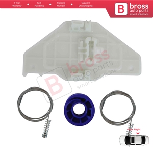 ชุดซ่อมกระจกไฟฟ้า BWR1200ชุดซ่อมด้านหลังขวาสำหรับ MK2 C5 MK3 RD/TD RC RD RW 2007-2018 9675915180ประตู4/5 - Product Image 4