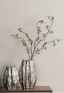 Florero de Aluminio Plateado para Centro de Mesa de Boda, Decoración del Hogar - Product Image 5