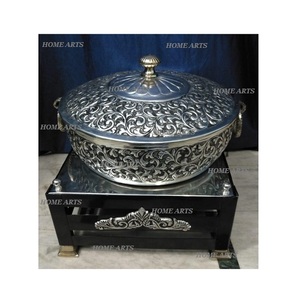 Réchaud alimentaire en aluminium avec support Réchaud alimentaire de qualité supérieure pour l'utilisation de fête de mariage et d'événements - Product Image 5