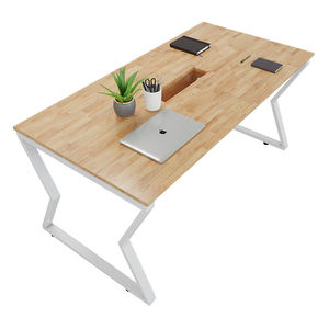 Modern Minimalist 160x80 Steel Leg <b>Office</b> Conference <b>Table</b> for Hotel & <b>Office</b> Use-HBMC009 - Product Image 1