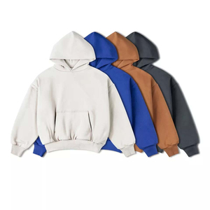 Vente en gros Oem Logo personnalisé broderie acide lavage polaire 100% coton respirant sweat à capuche hiver thermique vêtements pour hommes - Product Image 6