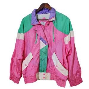 ชุดเซ็ต 2 ชิ้น เสื้อแจ็คเก็ตกันลมสำหรับผู้หญิง สไตล์ลำลอง ฤดูใบไม้ผลิ/ฤดูร้อน ผลิตจากวัสดุทนทาน ระบายอากาศได้ดี ผลิตจากโพลีเอสเตอร์/ไนลอน รับผลิตแบรนด์ส่วนตัว - Product Image 2