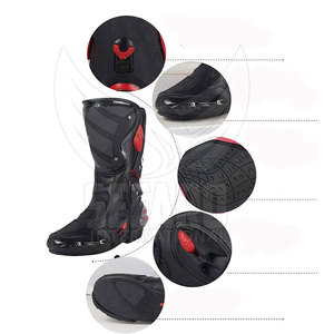Hot Sale Custom Size Motorbike Shoes Professional Motorbike Shoes Durable Material Motorbike Shoes - Product Image 3