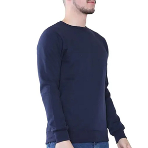 Sweat-shirt décontracté à col rond pour homme / Vente en gros à prix avantageux avec logo personnalisé, manches longues, design 2026 - Product Image 4