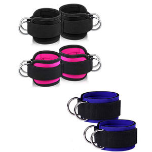 Correas de tobillo de gimnasio hechas a medida Correas de pesas de tobillo de alto rendimiento para ejercicio físico - Product Image 5