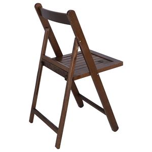 Sedia WELL HOME NORTE 43x47x79 cm in Legno di Faggio con Finitura Noce - Product Image 6