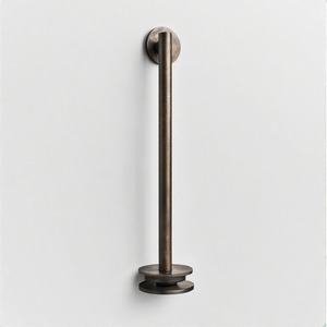 Tirador de puerta de latón VelvetLatch Luxe para puertas interiores y exteriores, herrajes de tirador de diseñador de lujo - Product Image 6