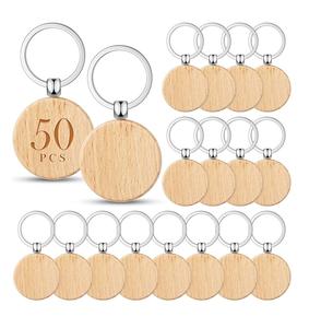 Promotional <b>Custom</b> Printed Wooden <b>Key</b> <b>Ring</b> Most Quality Wood <b>Key</b> Chain For Car Most Attractive Light Weight Wooden Keyring - Product Image 2