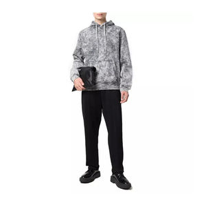 Vente en gros de sweats à capuche en coton mélangé respirant avec tissage au crochet réglable pour l'hiver - Product Image 3