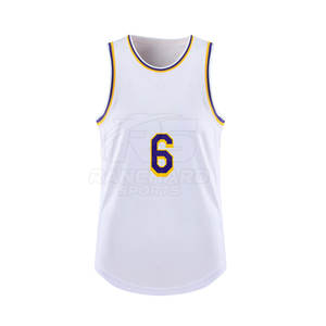 Camiseta de Baloncesto Deportiva de Malla Estampada para Entrenamiento y Juego, Camiseta de Baloncesto Personalizada por Sublimación - Product Image 2