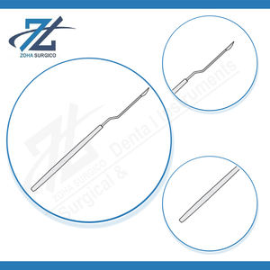 Trautmann Myringotome 178mm de largo corte hacia arriba Manual de acero inoxidable instrumentos quirúrgicos CE Certificado de alta calidad reutilizable - Product Image 4