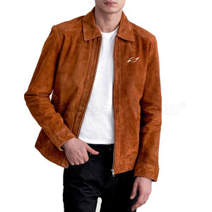Factory Direct <b>Men</b> <b>Suede</b> <b>Jacket</b> Front Eco-Friendly Comfortable Everyday Fashion Wear Premium Winter Clothing for Wholesale - Product Image 5
