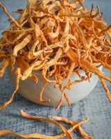 Thé au Cordyceps, cueilli à la main et 100% frais, extrait de champignon Cordyceps militaris - Champignon Cordyceps entier séché