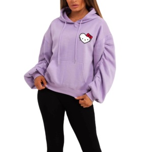 Último diseño de sudaderas con capucha para mujer Cómodo cuello con capucha de algodón para la temporada de invierno Mejor precio en línea para niñas - Product Image 5
