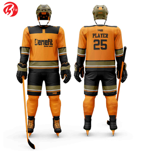 Uniforme de hockey sobre hielo de alta Calidad para Jóvenes Uniforme de hockey sobre hielo de último diseño con logotipo personalizado hecho en Pakistán - Product Image 5