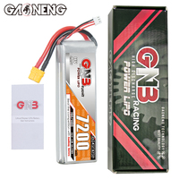 GAONENG GNB 7200mAh 2S 7.6V HV 70C Baterai LiPo Soft Pack Dengan Konektor XT60 untuk Mobil RC Off Road 1/8 1/10