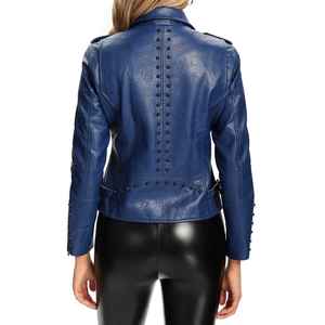 Veste de motard pour femmes, extérieur doux, coupe confortable, vêtements de rue, vêtements d'extérieur pour un usage décontracté, les voyages et les tenues de tous les jours - Product Image 5