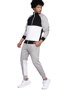 ชุดแทรคสูทผู้ชายแบบมีซิป สีสันตัดกัน สไตล์สตรีทแวร์ แจ็คเก็ตและกางเกงจ็อกเกอร์ สำหรับฤดูหนาว สวมใส่สบาย ผลิตโดย Marfa International - Product Image 3